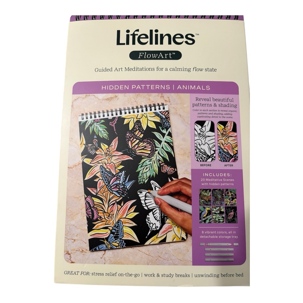 FlowArt Hidden Patterns Art Book